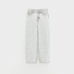 Pearlie straight jeans (252 / G / GREY BLEACH)