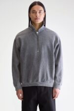 Fabro half-zip sweatshirt (252 / M / BLACK BLUE) - Image 2