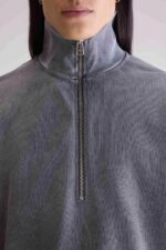 Fabro half-zip sweatshirt (252 / M / BLACK BLUE) - Image 5