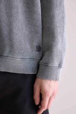 Fabro half-zip sweatshirt (252 / M / BLACK BLUE) - Image 6