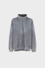 Fabro half-zip sweatshirt (252 / M / BLACK BLUE) - Image 7
