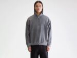 Fabro half-zip sweatshirt (252 / M / BLACK BLUE)