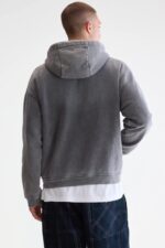Falkon zip-up hoodie (252 / M / BLACK BLUE) - Image 4