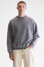 Fabien crewneck sweatshirt (252 / M / BLACK BLUE) - Image 2