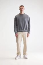 Fabien crewneck sweatshirt (252 / M / BLACK BLUE) - Image 3