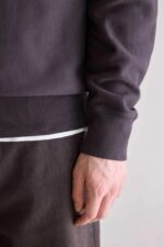 Flake crewneck sweatshirt (252 / M / DARK PURPLE) - Image 6