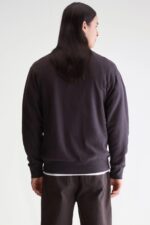 Flake crewneck sweatshirt (252 / M / DARK PURPLE) - Image 4