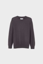 Flake crewneck sweatshirt (252 / M / DARK PURPLE) - Image 7