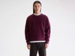 Matt crewneck sweatshirt (252 / M / WINE)